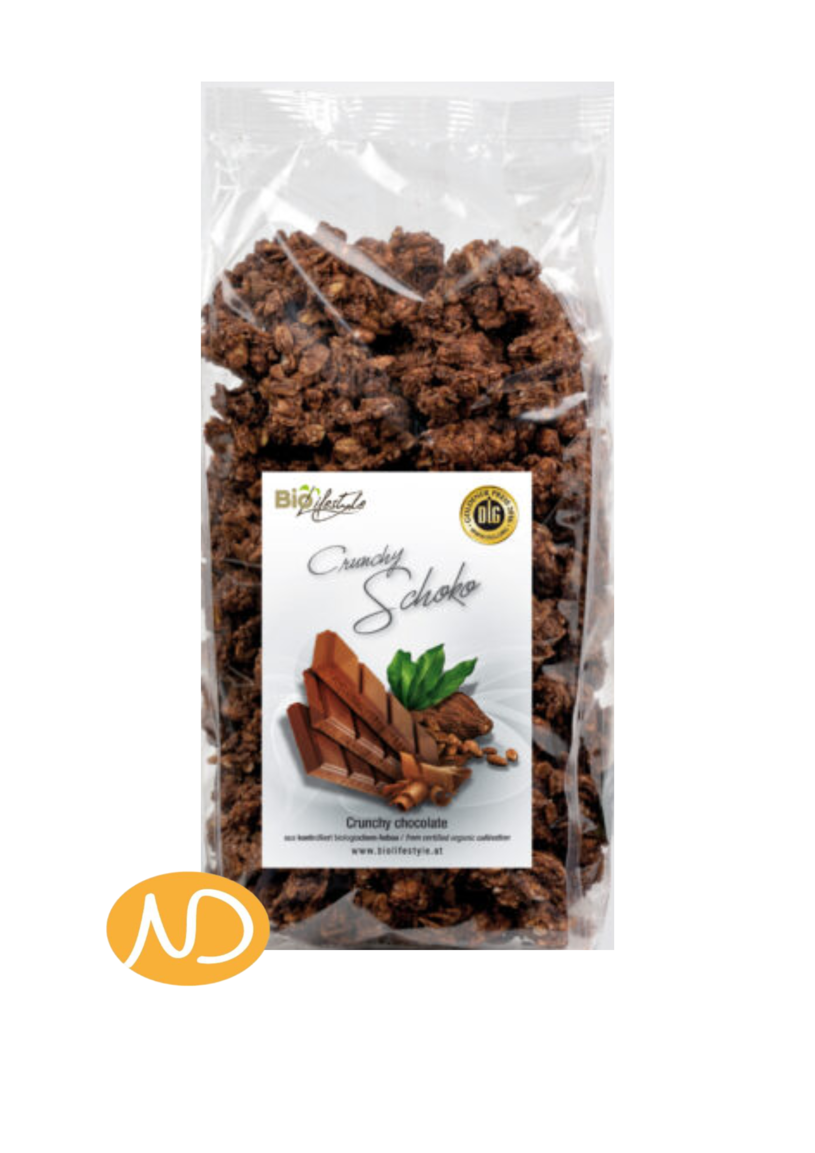Bio Granola με Σοκολάτα 375gr
