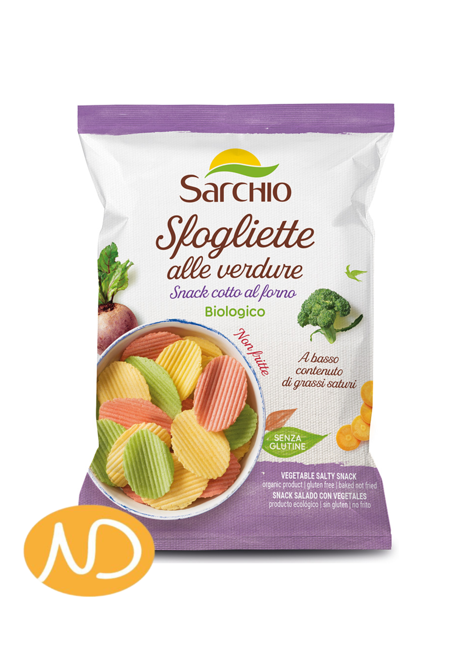 Bio Τσίπς Λαχανικών Χ/ΓΛ 55g