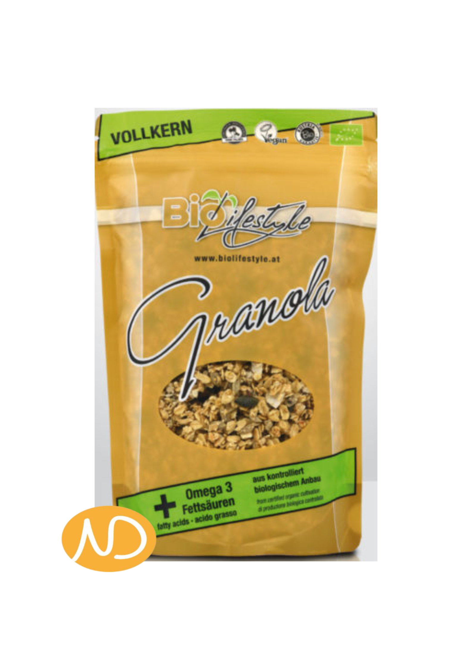 Bio Volkern Granola 500gr
