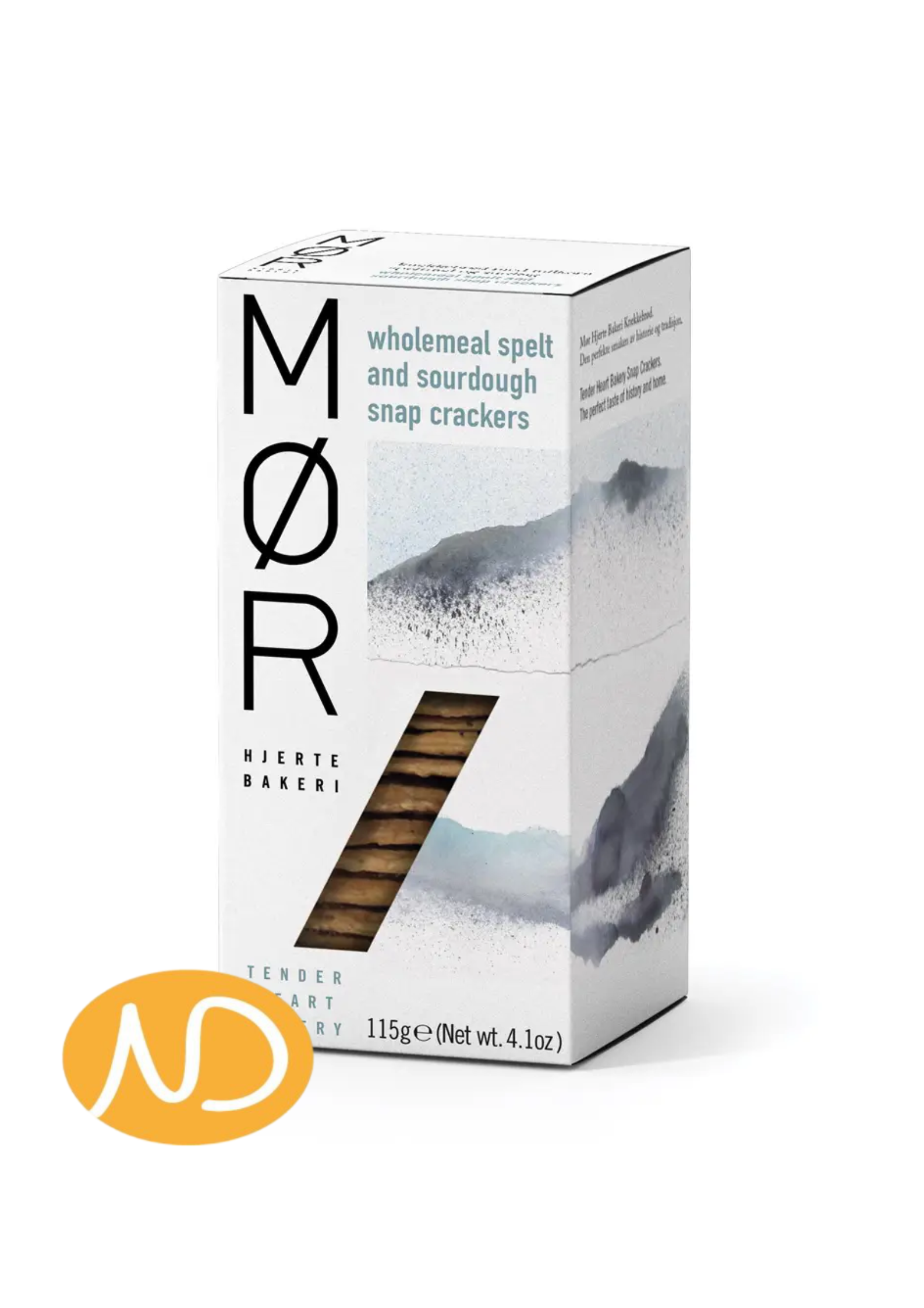 Κράκερ MøR Ντίνκελ & Σίκαλη 115g