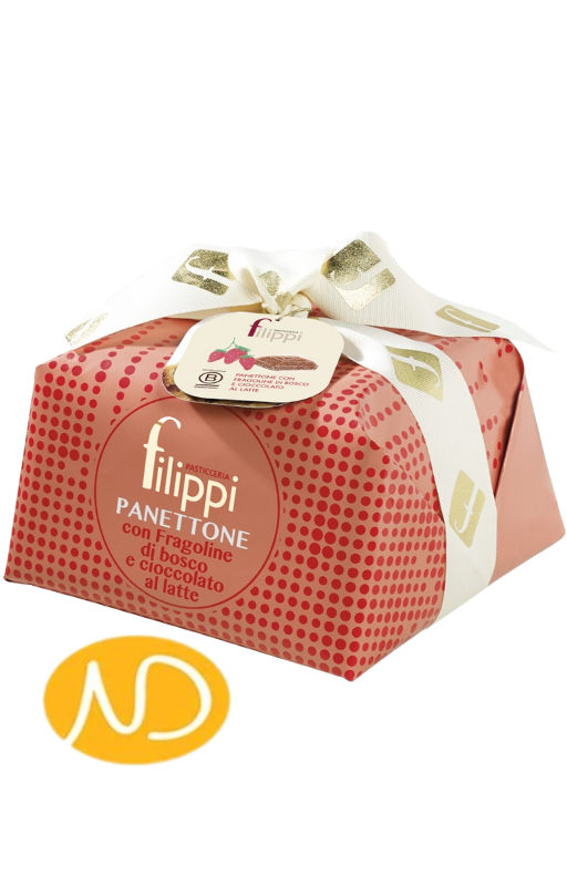 Panettone Speciali με Φράουλα & Σοκολάτα 500g
