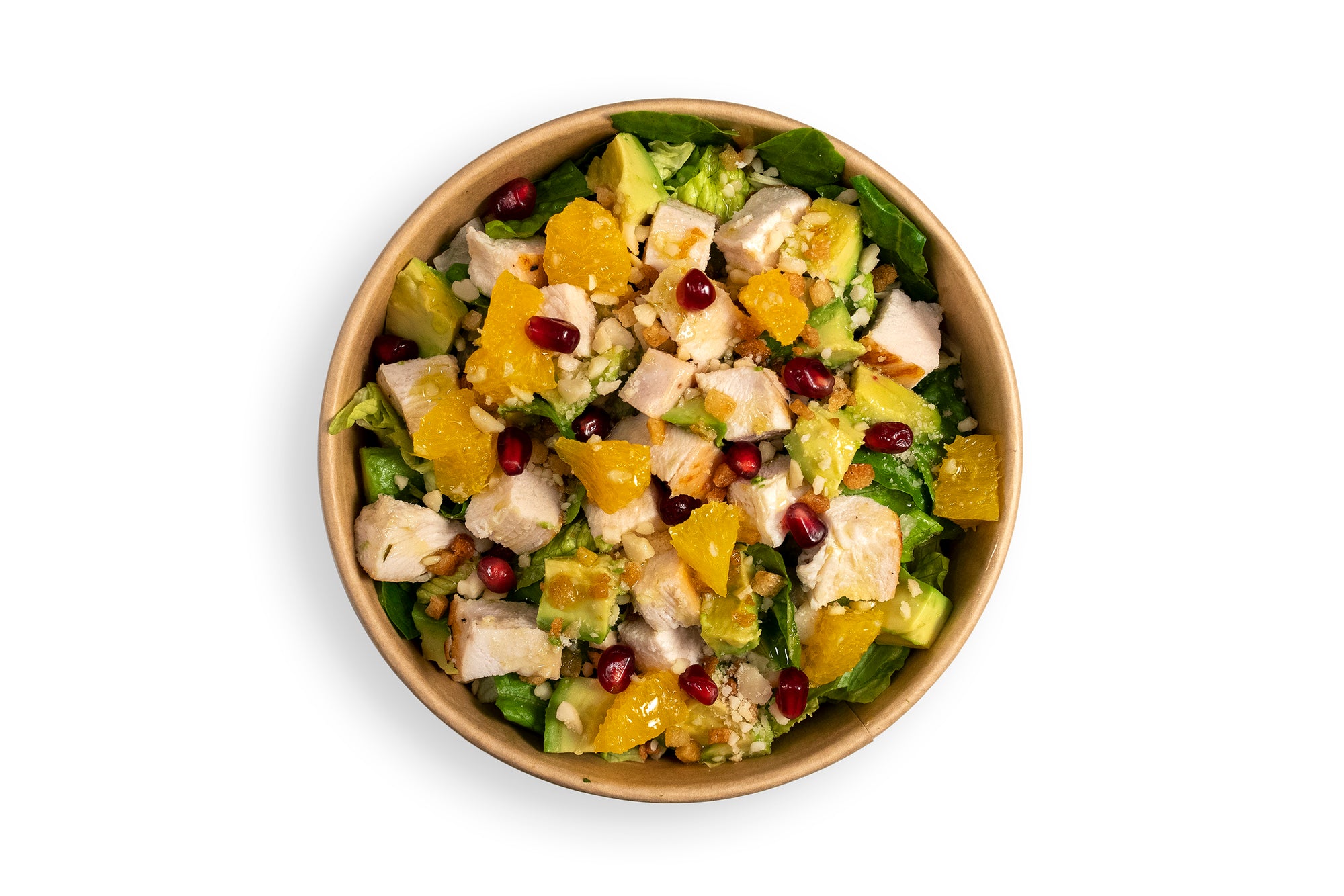 Πράσινη Σαλάτα με  Γαλοπούλα και Αβοκάντο