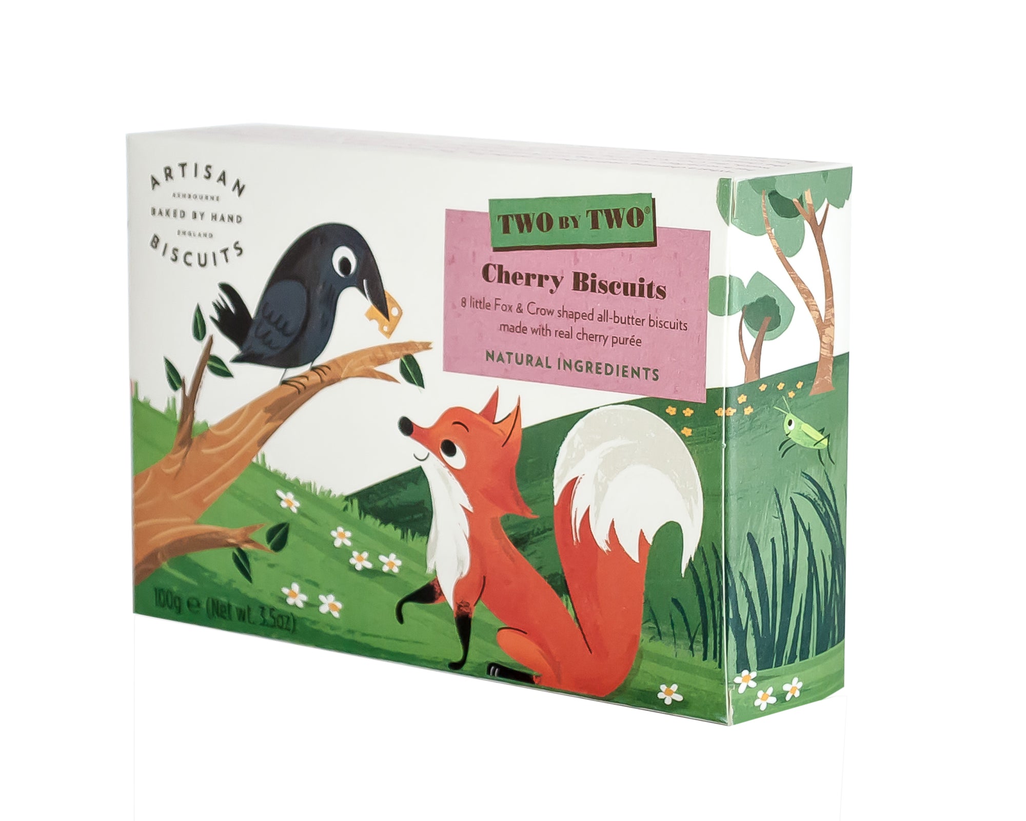 Παιδικά Μπισκότα με Κεράσι Αλεπού - Κοράκι  100γρ