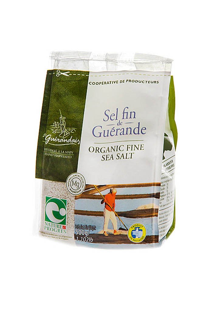 Αλάτι Θαλασσινό Λεπτό Σκούρο-Guerande-NorasDeli