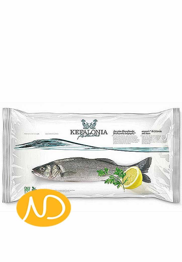 Bio Λαυράκι κατεψυγμένο καθαρισμένο-Κεφαλονιά-NorasDeli