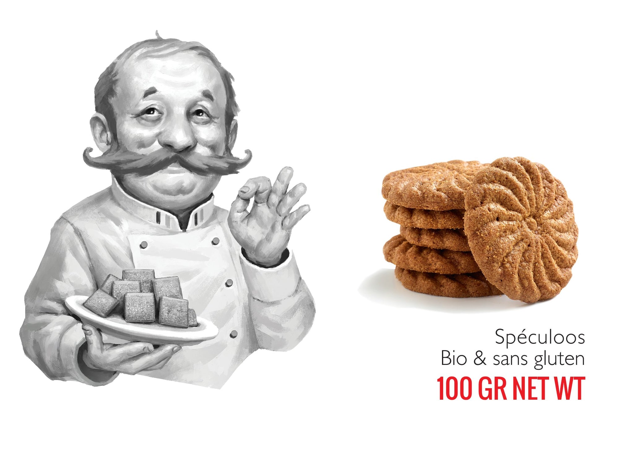 Βιο Μπισκότα Χ/Γλ ''Sylvain Speculoos'' με Κανέλα-Generous-NorasDeli