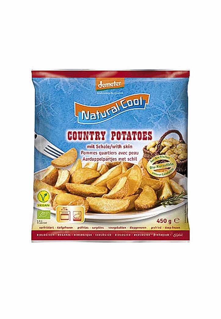 Bio Πατάτες Country Κατεψυγμένα-Natural Cool-NorasDeli