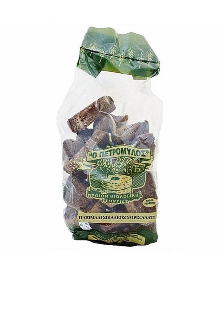 Bio Παξιμάδια Σίκαλης χ.αλάτι-Πετρόμυλος-NorasDeli