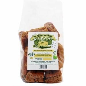 Bio Παξιμάδια Σίκαλης χ.αλάτι-Πετρόμυλος-NorasDeli