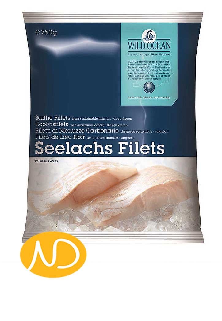 Bio Φιλέτο Άγριου Μπακαλιάρου Κατεψυγμένα-Wild Ocean-NorasDeli