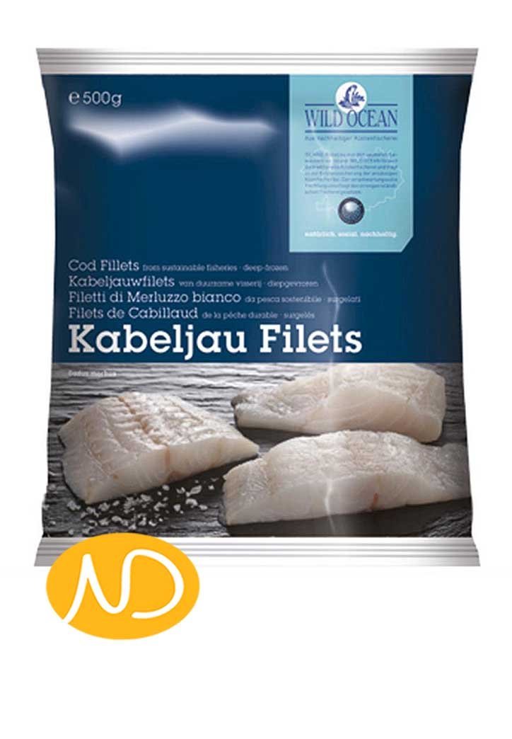 Bio Φιλέτο Μπακαλιάρου Κατεψυγμένο-Wild Ocean-NorasDeli