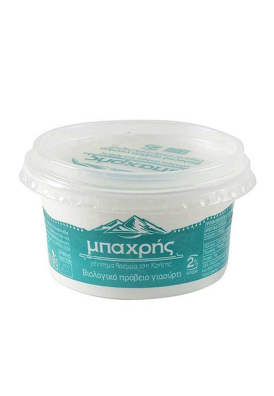 Bio Πρόβειο Γιαούρτι 2% λιπαρά-Μπαχρής-NorasDeli