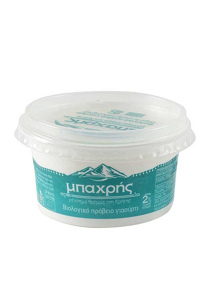 Bio Πρόβειο Γιαούρτι 2% λιπαρά-Μπαχρής-NorasDeli