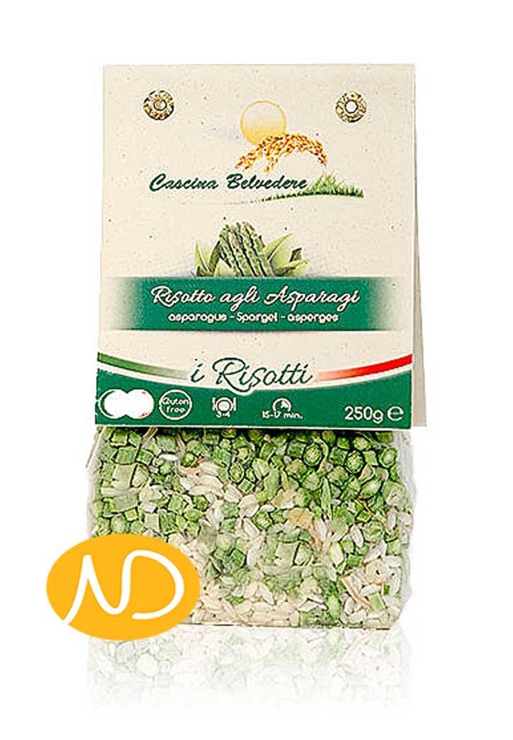 Bio Ριζότο με Αφυδ. Σπαράγγια-Cascina Belvedere-NorasDeli