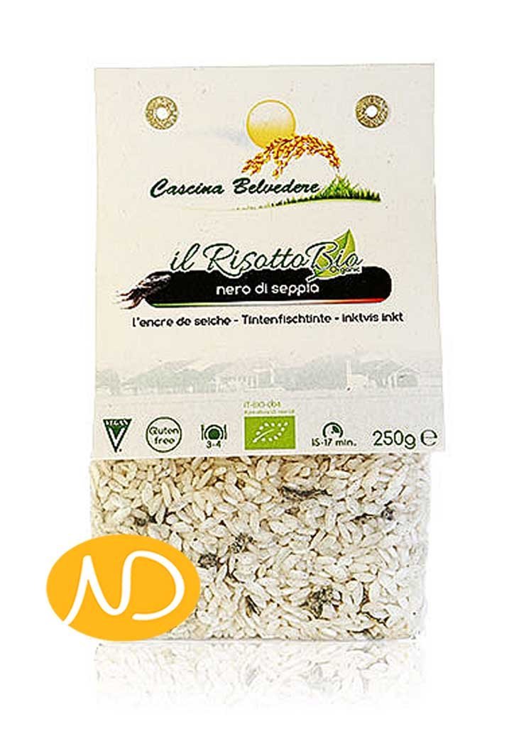 Bio Ριζότο με Μελάνι Σουπιάς-Cascina Belvedere-NorasDeli