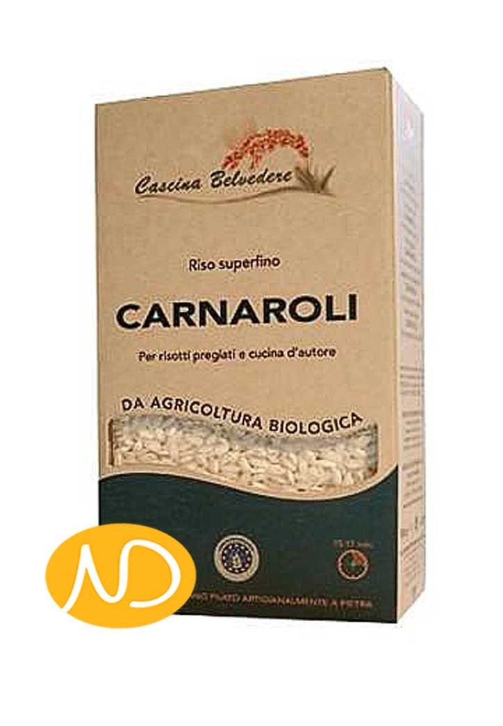 Bio Ρύζι Carnaroli 500g-Cascina Belvedere-NorasDeli