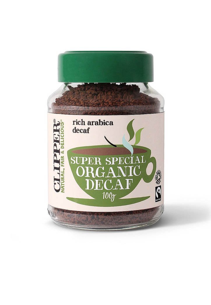 Bio Στιγμιαίος Καφές Arabica Χωρίς Καφεΐνη-Clipper-NorasDeli