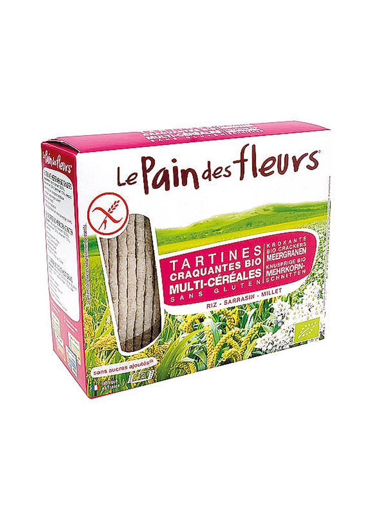 Bio Τραγανά Κράκερς Δημητριακών-Le Pain Des Fleurs-NorasDeli