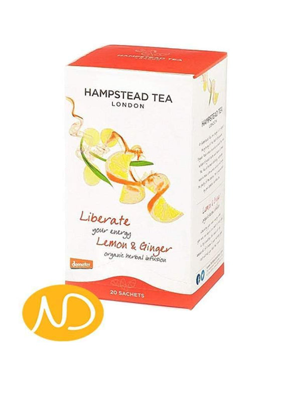 Bio Τσάι Lemon Ginger-Hamstead-NorasDeli