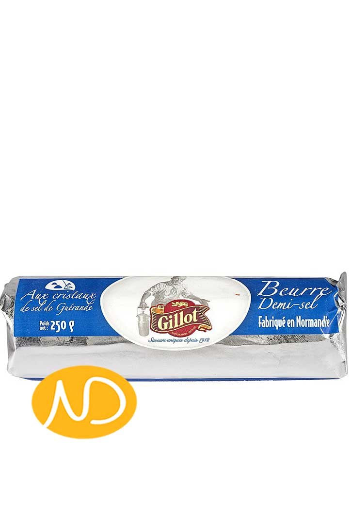 Βούτυρο Φρέσκο Νορμανδίας με Αλάτι-Gillot-NorasDeli