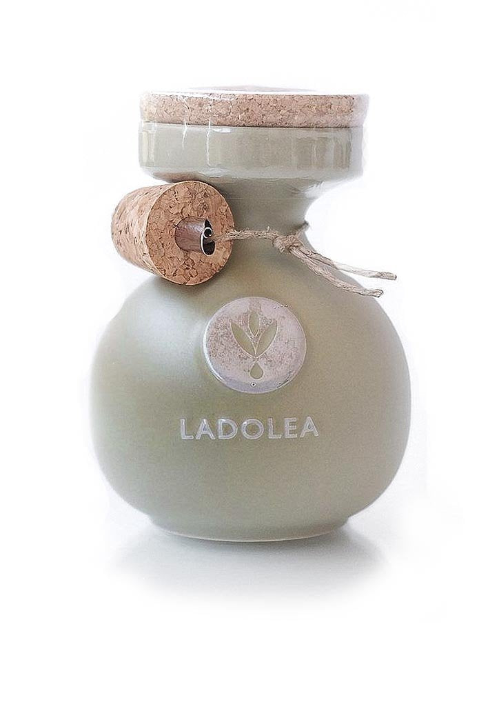 Ελαιόλαδο Έξτρα Παρθένο Κορωνείκη Ποικιλία σε Κεραμικό-Ladolea-NorasDeli