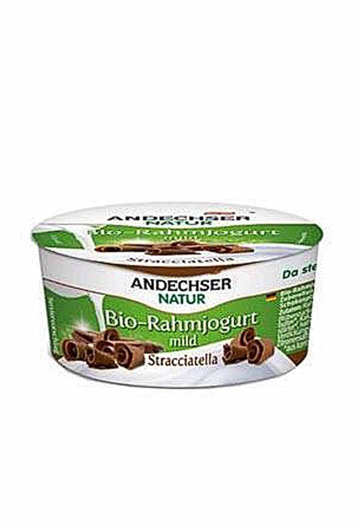 Επιδόρπιο Γιαουρτιού Στρατσιατέλα 10% Λιπαρά-Andechser-NorasDeli