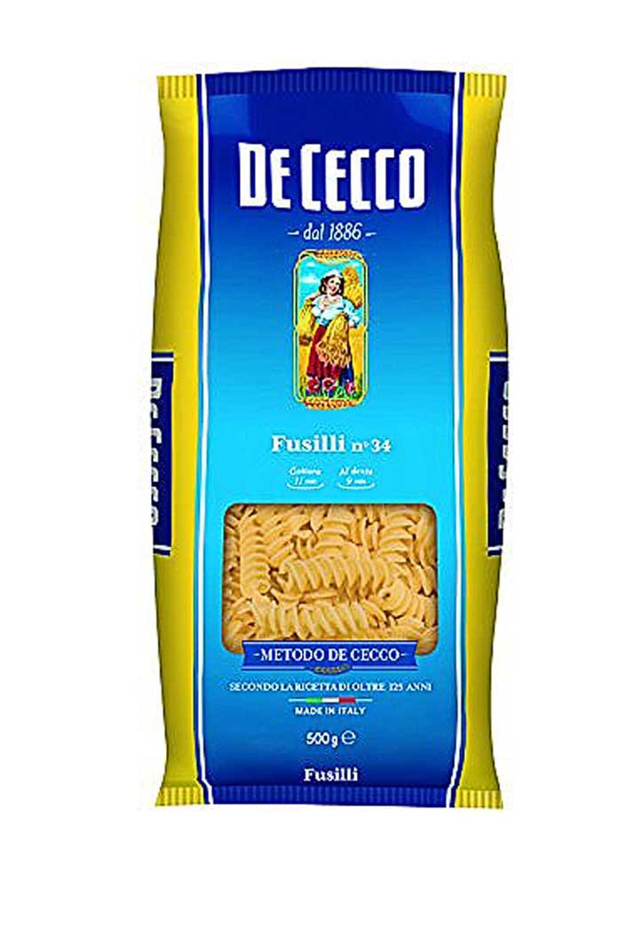 Fusilli Νο34-DeCecco-NorasDeli