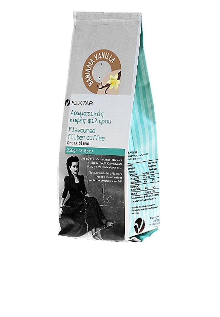 Καφές Φίλτρου με Γεύση Βανίλια-Nektar-NorasDeli