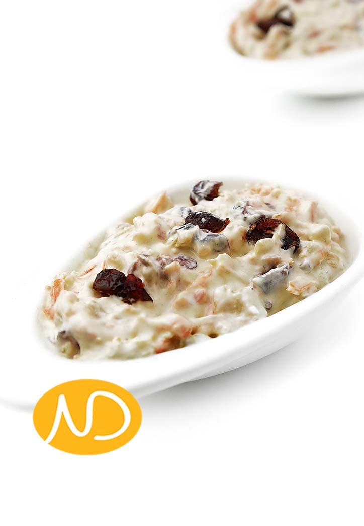 Χειροποίητη Καροτοσαλάτα με γιαούρτι και κράνα-Βόβολης-NorasDeli