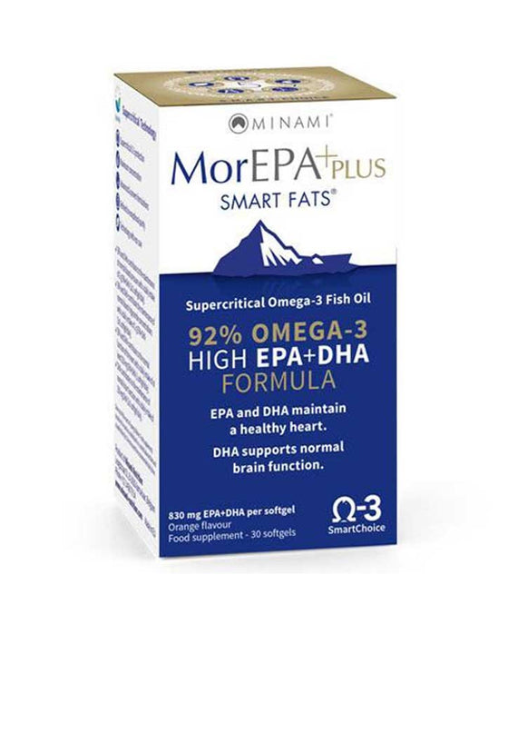 Morepa Plus Συμπλήρωμα Διατροφής Ω3 30καψ.-Minami-NorasDeli