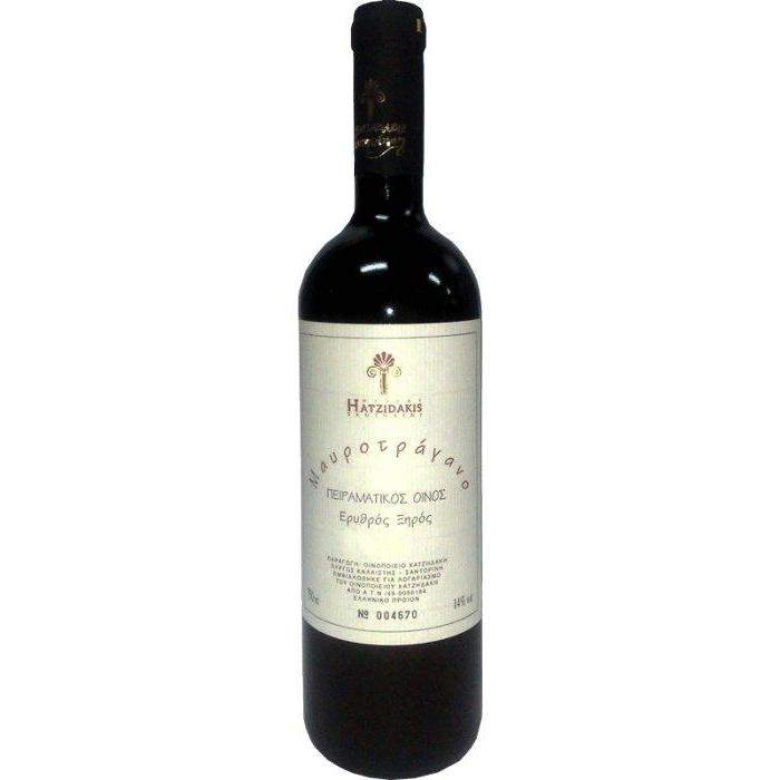 Οίνος Ερυθρός Μαυροτραγανό "Χατζηδάκης"-Χατζηδάκης-NorasDeli