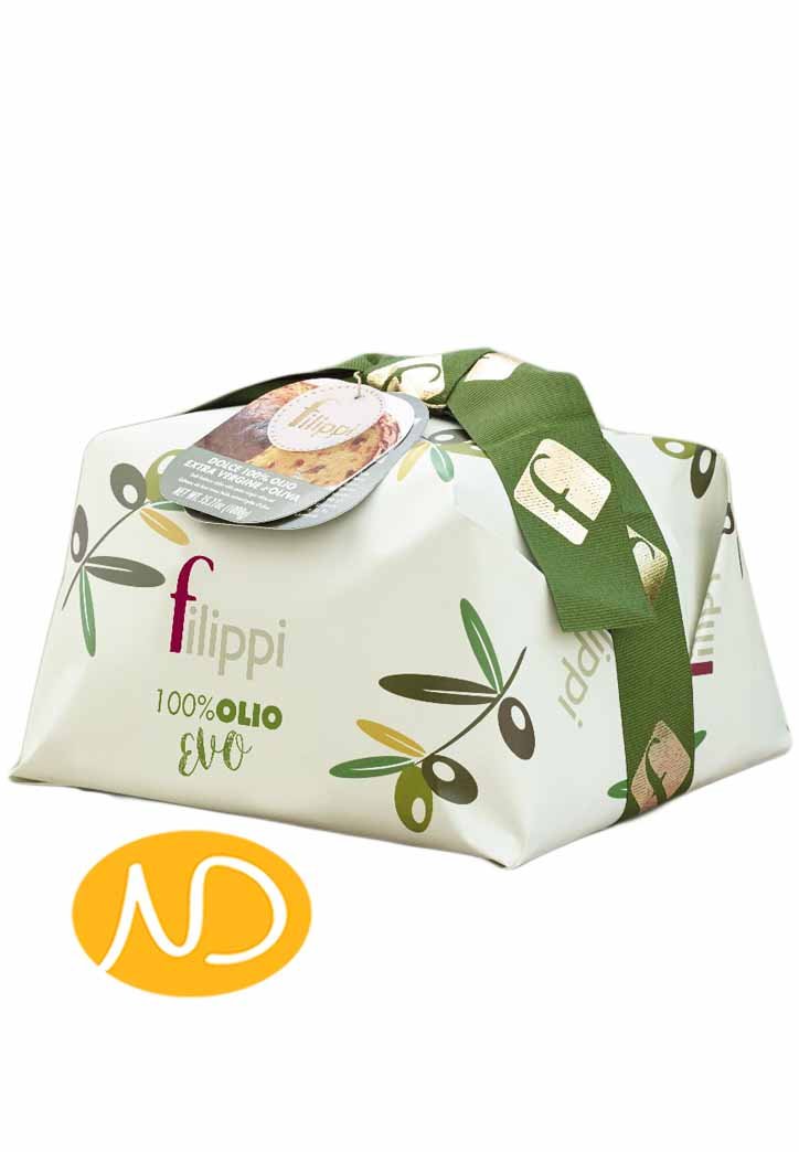 Panettone με Έξτρα Παρθένο Ελαιόλαδο-Filippi Pasticceria-NorasDeli