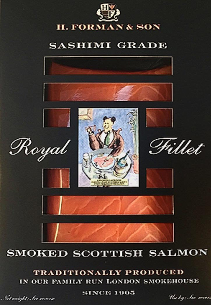 Φιλέτο Καπνιστού Σολομού Σκωτίας Royal-Forman-NorasDeli