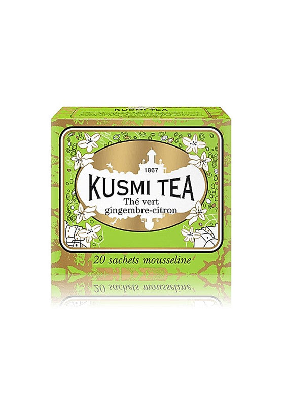 Πράσινο Τσάι Τζίντζερ-Λεμόνι 20φακ.-Kusmi Tea-NorasDeli