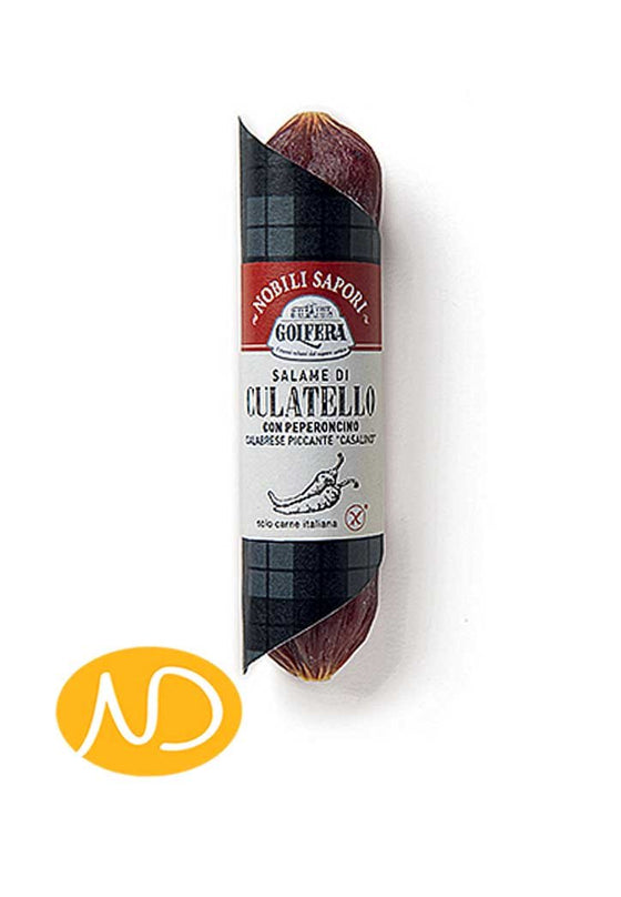 Σαλάμι Culatello Chilli Pepper-Golfera-NorasDeli