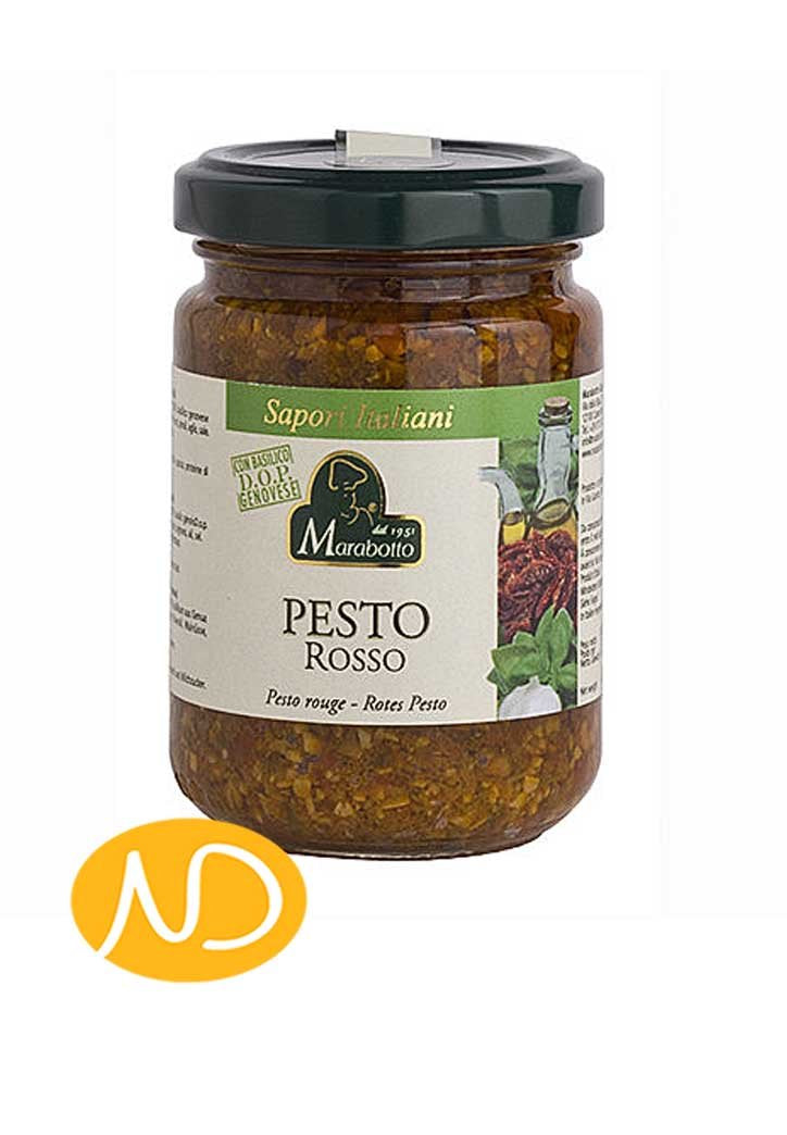 Σάλτσα Βασιλικού με Λιαστές Ντομάτες-Marabotto-NorasDeli