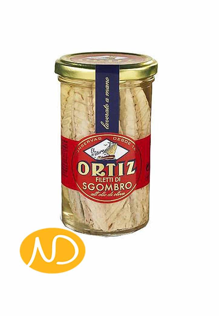 Σκουμπρί σε ελαιόλαδο-CONSERVAS ORTIZ SA-NorasDeli