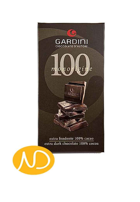 Σοκολάτα Bitter 100% Κακάο Blend-Gardini-NorasDeli