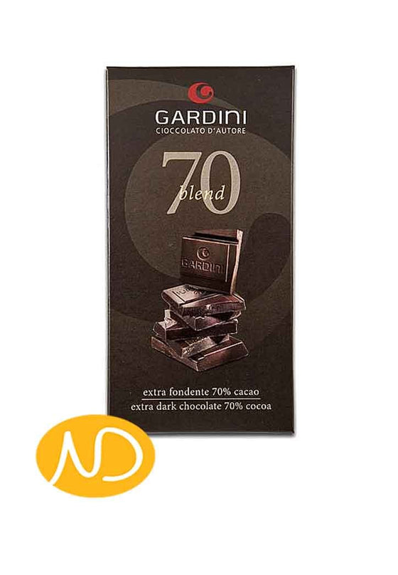 Σοκολάτα Bitter 70% Κακάο Blend-Gardini-NorasDeli