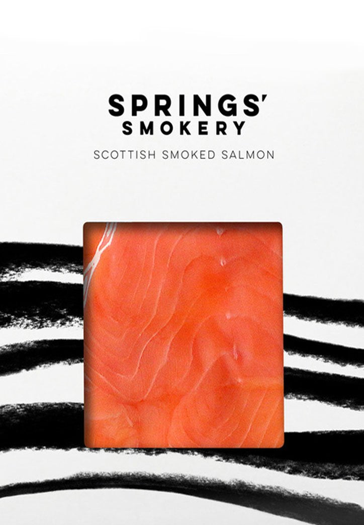 Σολομός Καπνιστός Σκωτίας 200g-Springs Smokeries-NorasDeli