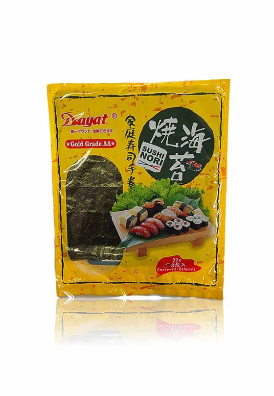 Sushi Nori Αποξηραμένα Φύκια για Σούσι-Dayat-NorasDeli