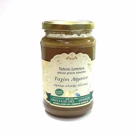 Ταχίνι Λήμνου Ολικής 'Αλεσης 350g-Β. Αχιλλαδέλης & Υιοί ΟΕ-NorasDeli