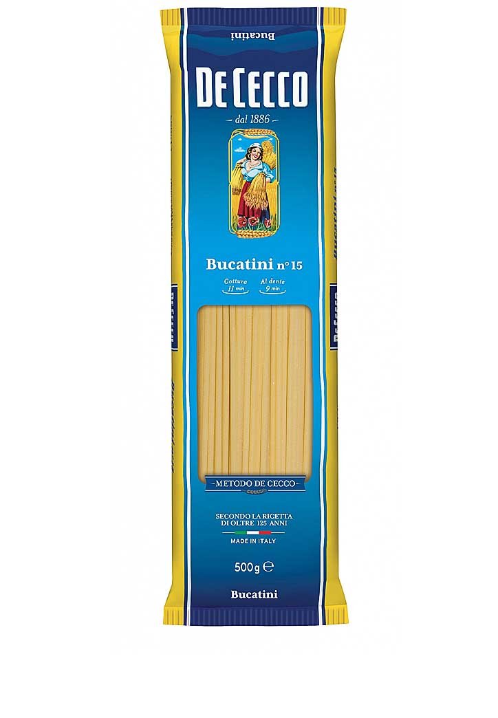 Ζυμαρικά Bucatini Grande No 16-De Cecco-NorasDeli